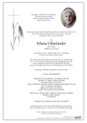Maria Oberländer
